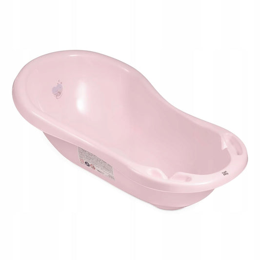 Wanienka Hylat Baby 84 cm z korkiem – różowa HUG ME, certyfikat bezpieczeństwa TÜV