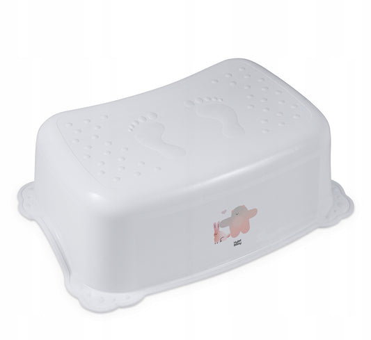 Podnóżek do toalety dla dzieci, antypoślizgowy - szary FRIENDS