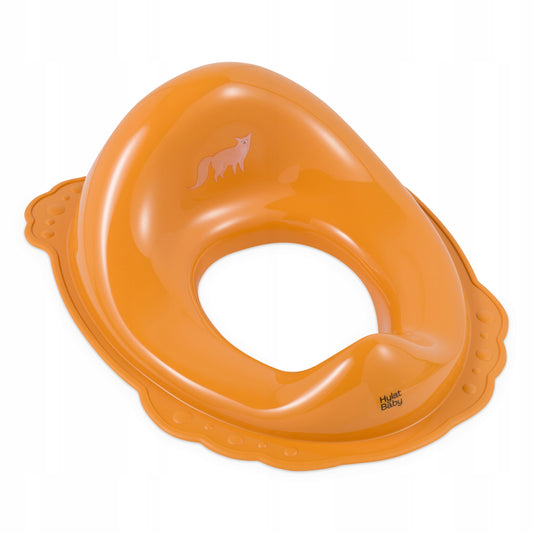 Nakładka na sedes dla dziecka, antypoślizgowa - musztardowa FOX